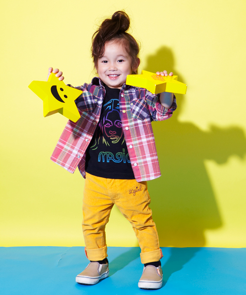 X-girl Stages（エックスガールステージス）の「S/S TEE MAGIC FACE （4T～7T）（Tシャツ/カットソー・キッズ・ホワイト/ブラック・4T/5T/6T/7T）」の10枚目の写真