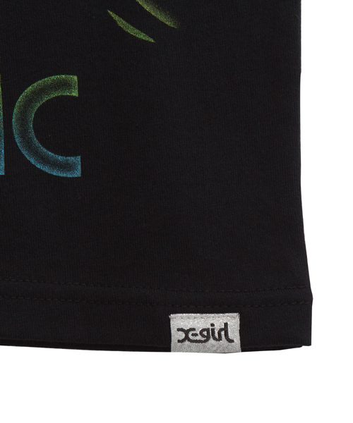 X-girl Stages（エックスガールステージス）の「S/S TEE MAGIC FACE （4T～7T）（Tシャツ/カットソー・キッズ・ホワイト/ブラック・4T/5T/6T/7T）」の7枚目の写真