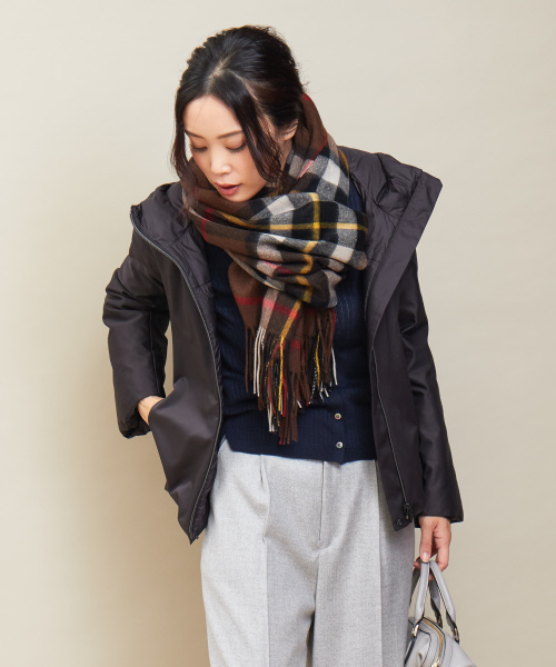 qualite（カリテ）の「リバーシブルショートダウン（ダウンジャケット