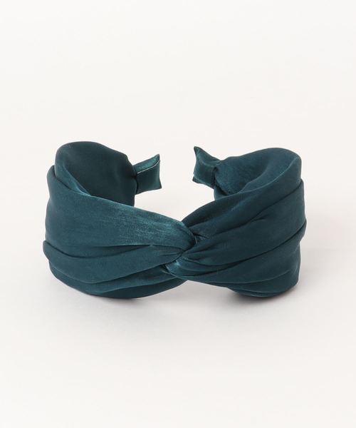 Fun & Daily（ファンアンドデイリー）の「F&D : ワイドブリミングカチューシャ（カチューシャ・レディース・ベージュ/グレー/グリーン/パープル/ブラック/ピンク/マスタード・FREE）」の9枚目の写真