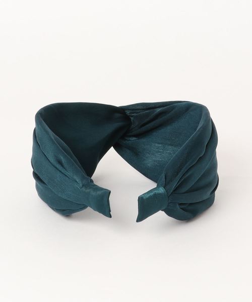 Fun & Daily（ファンアンドデイリー）の「F&D : ワイドブリミングカチューシャ（カチューシャ・レディース・ベージュ/グレー/グリーン/パープル/ブラック/ピンク/マスタード・FREE）」の8枚目の写真