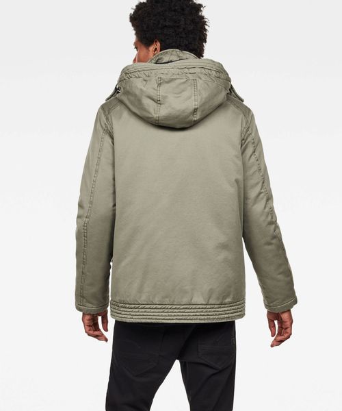 G-STAR(ジースター)の「Vodan Caban Hooded Padded Jacket/中綿/ミリタリー(ミリタリージャケット・メンズ・カーキ/ダークネイビー・SMALL/MEDIUM/LARGE/X-SMALL/XX-SMALL)」の4枚目の写真