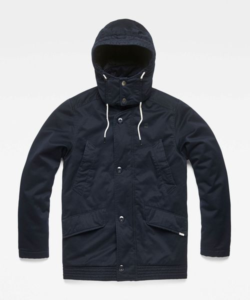 G-STAR(ジースター)の「Vodan Caban Hooded Padded Jacket/中綿/ミリタリー(ミリタリージャケット・メンズ・カーキ/ダークネイビー・SMALL/MEDIUM/LARGE/X-SMALL/XX-SMALL)」の11枚目の写真