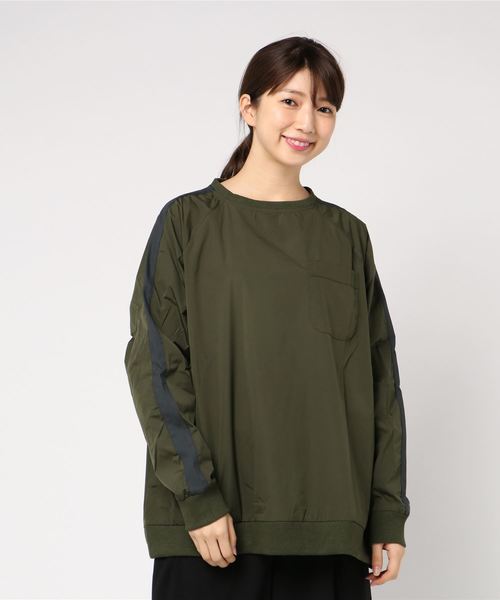 Ranch standard(ランチスタンダード)の「【Ranch standard】 RA18-100 プルオーバーブルゾン ウェザークロス(ブルゾン・メンズ・ブラック/グレー/オリーブ・3/2)」の9枚目の写真