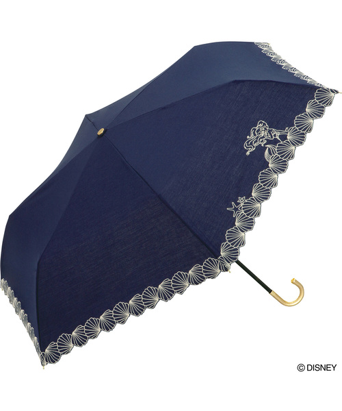 年中無休抜群 Disney ディズニー 日傘 アリエル シェルスカラップ Mini 全品送料無料