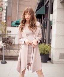 LIPSERVICE | アシメドレープトレンチコート(トレンチコート)