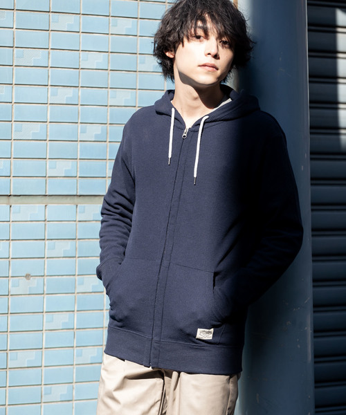 GEMBONY T/Cワッフルフルジップパーカー GEMBONY T/Cワッフルフルジップパーカー