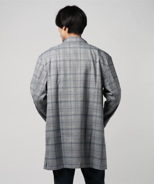 Luv maison（ラブメゾン）の「グレンチェスターシャツ（シャツ/ブラウス・メンズ・ブラック×ブルー・M/L）」の4枚目の写真