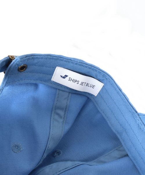 SHIPS JET BLUE（シップスジェットブルー）の「SHIPS JET BLUE: エンブレム ツイルキャップ（キャップ・メンズ・ピンク/イエロー/ブルー/ライトグリーン・ONE SIZE）」の11枚目の写真