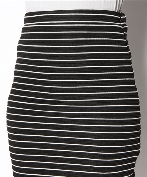 WEGO（ウィゴー）の「WEGO/サスペンダー付ペンシルスカート（スカート・レディース・ホワイト/ブラック/ブラック系その他・FREE）」の6枚目の写真