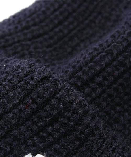 Another Edition（アナザーエディション）の「AE RIB KNIT CAP 14SS　Я（ニットキャップ/ビーニー・レディース・グレー/ライトブルー/オフホワイト/ネイビー・フリー）」の11枚目の写真