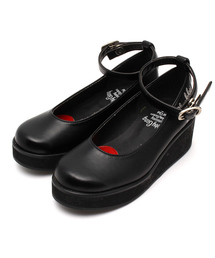 CHUBBYGANG | ロゴ刺繍 パンプス(パンプス)