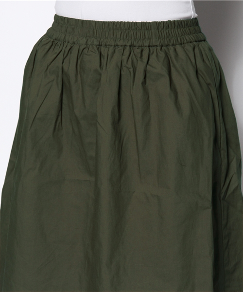 CIAOPANIC(チャオパニック)の「【Ciaopanic】ミドルオードリーフレアスカート(スカート・レディース・ネイビー/キャメル/レッド/カーキ/ブルー/オフホワイト・FREE)」の8枚目の写真