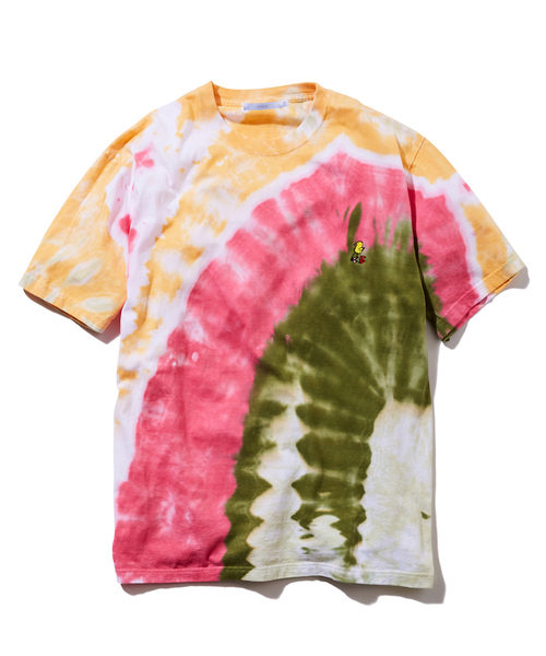 rehacer(レアセル)の「rehacer : × Diskah Rainbow Dyed Big CS / ディスカー コラボ レインボー ダイ ビッグ カットソー(Tシャツ/カットソー・メンズ・その他1/その他2・SMALL/MEDIUM/LARGE)」の5枚目の写真