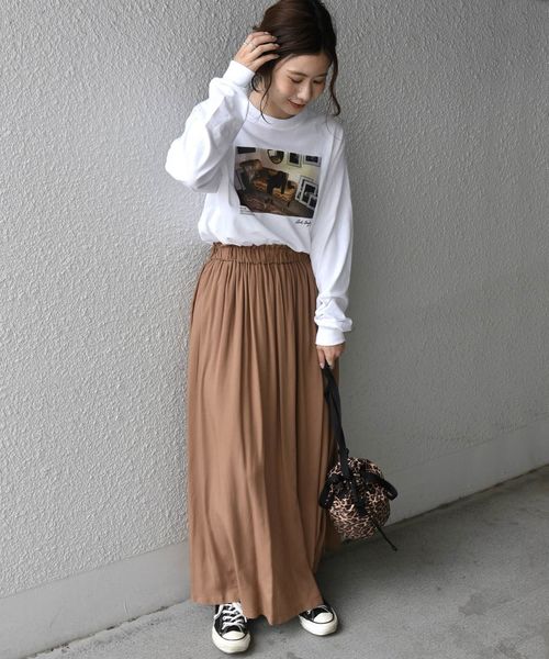 GOOD ROCK SPEED(グッドロックスピード)の「GOOD ROCK SPEED:ROBERTA BAYLEY ロングスリーブTEE◇(Tシャツ/カットソー・レディース・オフホワイト/ホワイト系その他/ホワイト系その他2・ONE SIZE)」の14枚目の写真