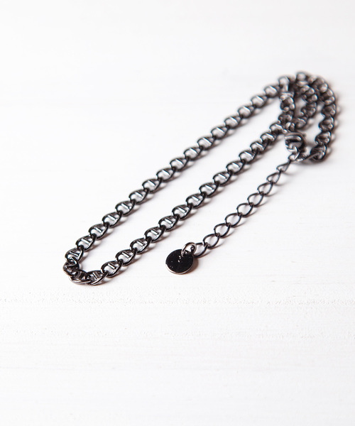 Genri（ゲンリ）の「Genri/マリンチェーンアンクレット（アンクレット・メンズ・ブラック/シルバー/ゴールド・FREE）」の6枚目の写真