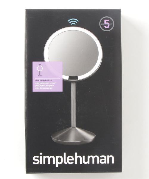 simplehuman センサーミラーミニ センサーミラー ミニ：光を、持ち運ぶ