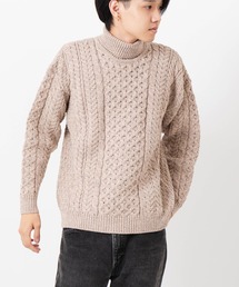 aran WOOLLEN MILLS | メリノウール タートルネックセーター(ニット/セーター)