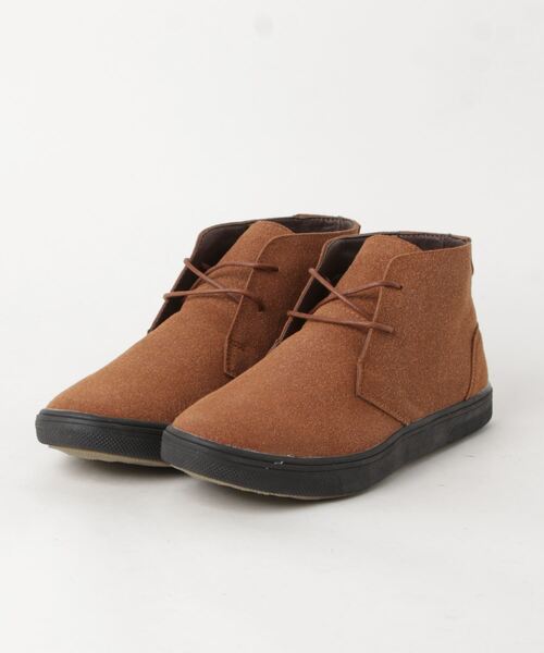 STYLEBLOCK（スタイルブロック）の「スエードチャッカスニーカーブーツ（ブーツ・メンズ・ブラック/ベージュ/ブラウン・25.5cm/26.5cm/25.0cm/26.0cm/27.0cm/28.0cm）」の6枚目の写真