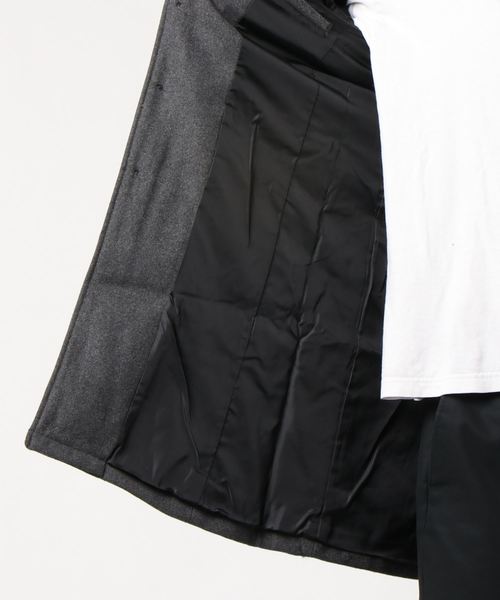 THE CASUAL(カジュアル)の「ウールメルトンチェスターコート(チェスターコート・メンズ・ブラック/カーキ/ネイビー/ブラウン/その他/ブラック系その他/キャメル/チャコール/グレー系その他2/ブルー系その他2/グレー系その他/ブラウン系その他/ブルー系その他/カモフラージュ/その他1/ワイン/グレー・S/M/LL/L)」の20枚目の写真