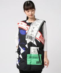 rovtski�i���t�g�X�L�[�j�́u�y�r�b�O�V���G�b�g�z AFYF INKJET DOWN VEST/�I�[�o�[�T�C�Y�C���N�W�F�b�g�_�E���x�X�g�i�_�E���x�X�g�j�v