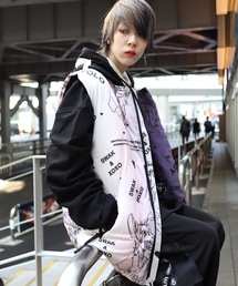 rovtski�i���t�g�X�L�[�j�́u�y�r�b�O�V���G�b�g�z AFYF INKJET DOWN VEST/�I�[�o�[�T�C�Y�C���N�W�F�b�g�_�E���x�X�g�i�_�E���x�X�g�j�v