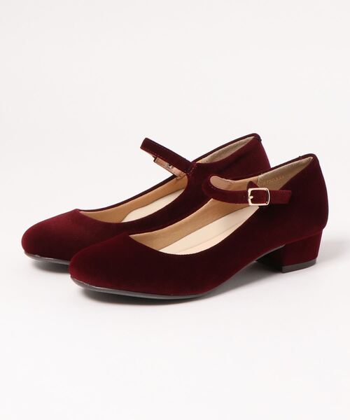 byあしながおじさん（バイアシナガオジサン）の「ラウンドストラップパンプス　8750333（パンプス・レディース・ライトブルー/ブラック/ベージュ/クリアブラック/ワイン/ブラウン/ライトグリーン/ピンク/チェック/ライトピンク/ブラック系その他/キャメル/ライトベージュ・22.5cm/23.0cm/23.5cm/24.0cm/24.5cm）」の12枚目の写真