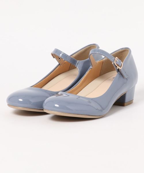 byあしながおじさん（バイアシナガオジサン）の「ラウンドストラップパンプス　8750333（パンプス・レディース・ライトブルー/ブラック/ベージュ/クリアブラック/ワイン/ブラウン/ライトグリーン/ピンク/チェック/ライトピンク/ブラック系その他/キャメル/ライトベージュ・22.5cm/23.0cm/23.5cm/24.0cm/24.5cm）」の8枚目の写真