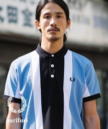 narifuri ナリフリ FREDPERRY フレッドペリー ポロシャツ七分 FRED PERRY フレッドペリー ポロシャツ 半袖 メンズ ナリフリ