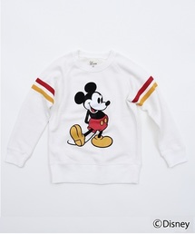 coen | 【coen kids】コーエン別注Disney（ディズニー）Mickeyプリントスウェットwhite(100～150cm)(スウェット)