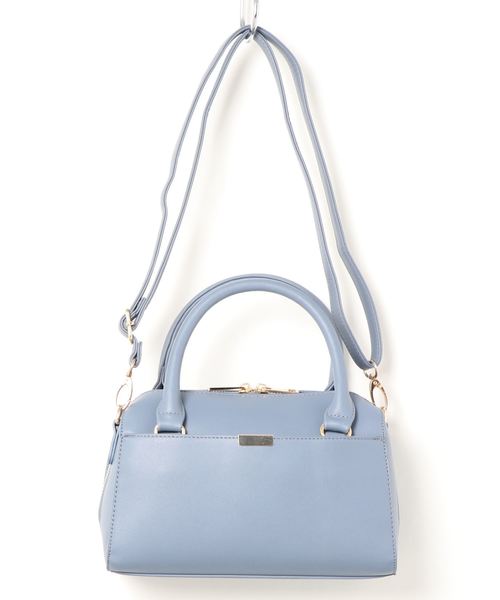 KOBE LETTUCE（コウベレタス）の「ミニボストン2Wayショルダーバッグ（ショルダーバッグ・レディース・ブラック/ブルー/ベージュ系その他/キャメル・FREE）」の9枚目の写真