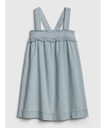 GAP（ギャップ）の「ラッフルデニムワンピース (幼児)（ワンピース・キッズ）」