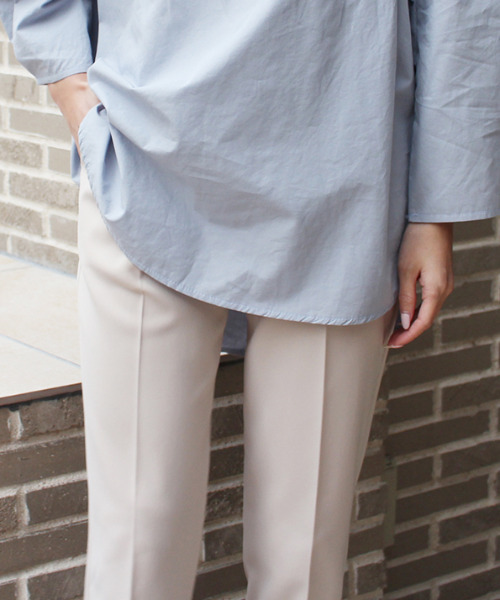 MODE ROBE（モードローブ）の「センタータックストレートパンツ（その他パンツ・レディース・ベージュ/ブラック・S/M/L）」の20枚目の写真