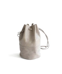 ARTS & CRAFTS | VEGETABLE HORSE LEATHER / DRAW STRINGS POUCH S ドローストリングポーチS(ハンドバッグ)