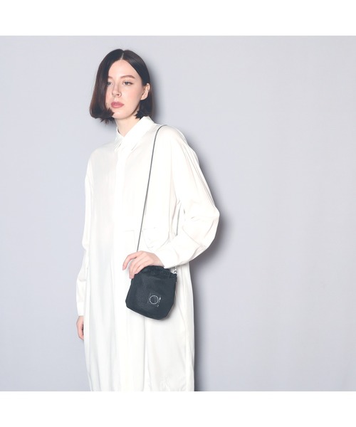 EDT（イーディーティー）の「【EDT/イーディーティー】ED_mesh_slingbag/巾着バッグ（ショルダーバッグ・レディース・ブラック/ベージュ/グレー・FREE）」の4枚目の写真
