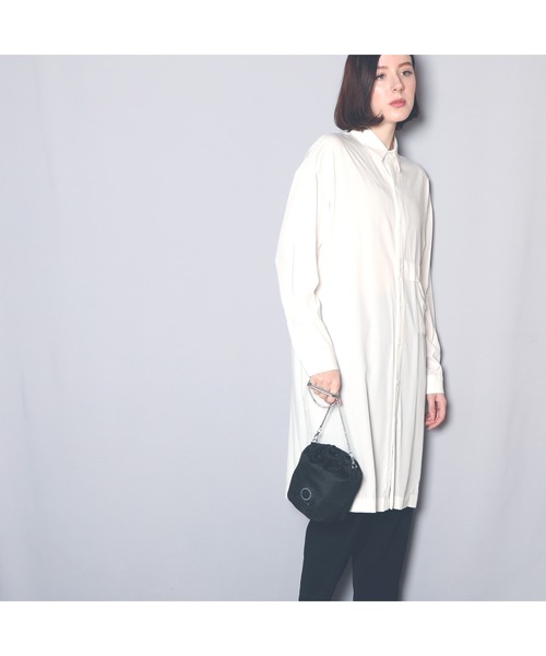 EDT（イーディーティー）の「【EDT/イーディーティー】ED_mesh_slingbag/巾着バッグ（ショルダーバッグ・レディース・ブラック/ベージュ/グレー・FREE）」の14枚目の写真