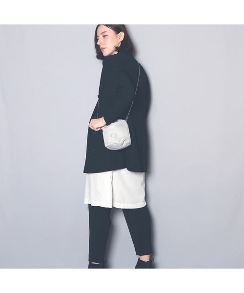 EDT（イーディーティー）の「【EDT/イーディーティー】ED_mesh_slingbag/巾着バッグ（ショルダーバッグ・レディース・ブラック/ベージュ/グレー・FREE）」の19枚目の写真