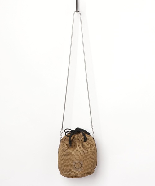 EDT（イーディーティー）の「【EDT/イーディーティー】ED_mesh_slingbag/巾着バッグ（ショルダーバッグ・レディース・ブラック/ベージュ/グレー・FREE）」の9枚目の写真