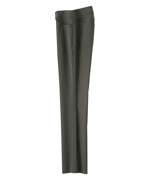 BELLUNA PLUS（ベルーナ）の「ストレッチ麻入りアンクルパンツ股下６６cm（その他パンツ・レディース・ネイビー/オリーブ/グレー系その他/ライトベージュ/モカ/グリーン/スモークピンク/カーキ・SMALL/MEDIUM/LARGE/X-LARGE）」の17枚目の写真