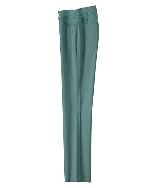 BELLUNA PLUS（ベルーナ）の「ストレッチ麻入りアンクルパンツ股下６６cm（その他パンツ・レディース・ネイビー/オリーブ/グレー系その他/ライトベージュ/モカ/グリーン/スモークピンク/カーキ・SMALL/MEDIUM/LARGE/X-LARGE）」の19枚目の写真