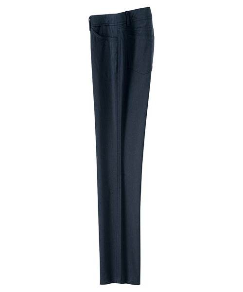 BELLUNA PLUS（ベルーナ）の「ストレッチ麻入りアンクルパンツ股下６６cm（その他パンツ・レディース・ネイビー/オリーブ/グレー系その他/ライトベージュ/モカ/グリーン/スモークピンク/カーキ・SMALL/MEDIUM/LARGE/X-LARGE）」の20枚目の写真