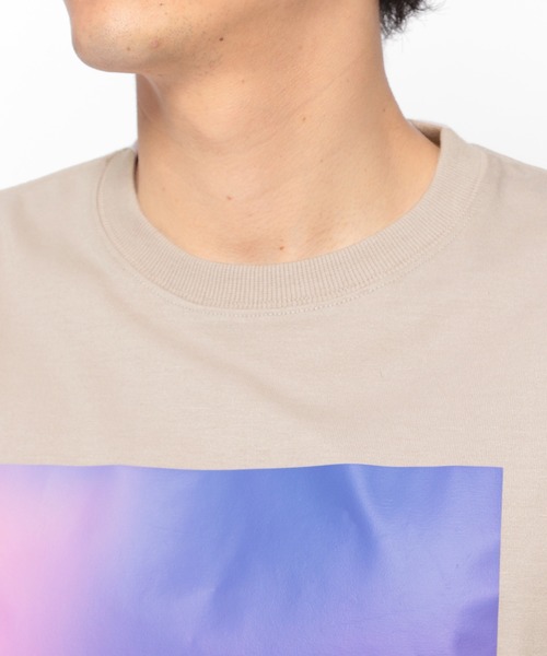 LAKOLE（ラコレ）の「オーロラプリントTシャツ / LAKOLE（Tシャツ