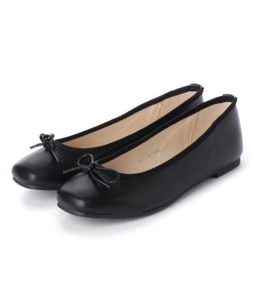 AAA+（サンエープラス）の「AAA / スクエアトゥフラットバレエパンプス(3542)（バレエシューズ・レディース・ブラック/ベージュ/ブラック系その他/ブラック系その他2・LL/3L/SS/S/M/L）」の10枚目の写真