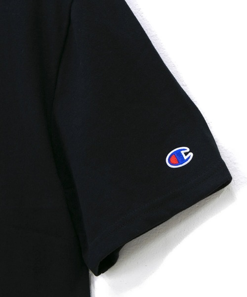 Champion(チャンピオン)の「Champion/チャンピオン LIFE HERITAGE SHORT SLEEVE TEE DIAGONAL OVER(Tシャツ/カットソー・メンズ・ホワイト/ブラック・MEDIUM/LARGE)」の7枚目の写真
