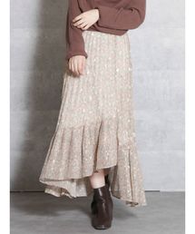 dazzlin | ＣｈｅｅｒｙＦｌｏｗｅｒプリーツスカート(スカート)