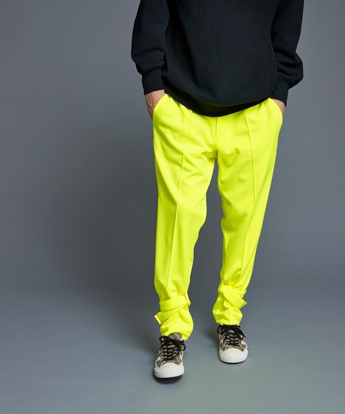 NOISE MAKER（ノイズメーカー）の「Hembelt jersey Army pants（その他パンツ・メンズ・ブラック/イエロー・SMALL/MEDIUM/LARGE）」の2枚目の写真