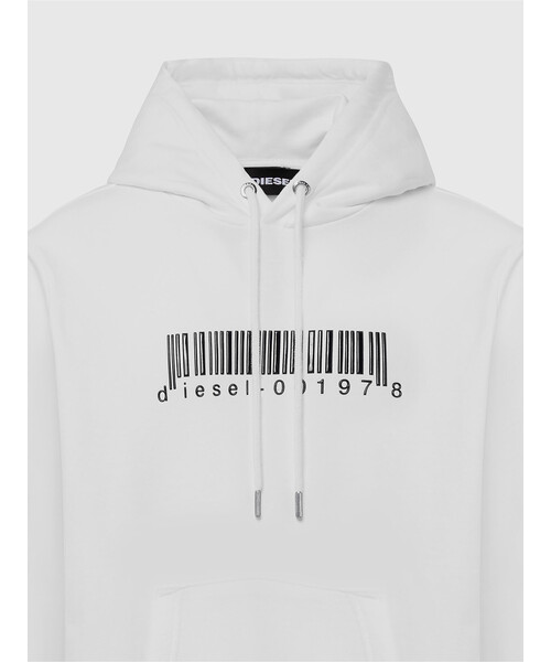 DIESEL ホワイト パーカーLLj3344 Mサイズ 楽天市場】ディーゼル パーカー スウェット メンズ プルオーバー