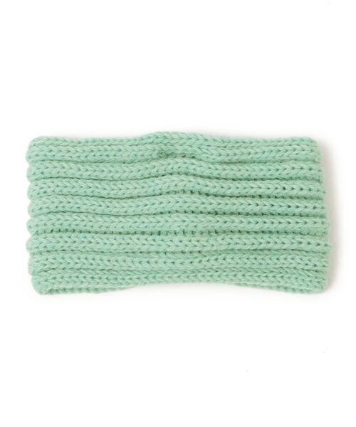 SHIPS any（シップス エニィ）の「HIGHLAND 2000: リブ ヘアバンド（ヘアバンド・レディース・グレー/ライトグリーン・ONE SIZE）」の5枚目の写真