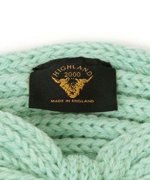 SHIPS any（シップス エニィ）の「HIGHLAND 2000: リブ ヘアバンド（ヘアバンド・レディース・グレー/ライトグリーン・ONE SIZE）」の3枚目の写真