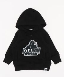 XLARGE KIDS | 抗菌防臭 裏毛 スランテッドOGゴリラ刺しゅうワッペンパーカー(パーカー)